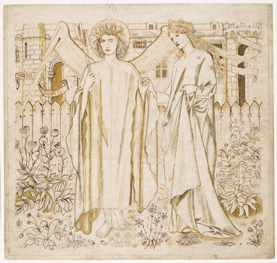 Chaucers 'Legend of Good Women' - Amor och Alcestis av Edward Burne-Jones