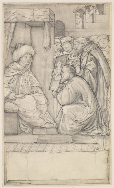 Chaucers berättelse om lagens man - Design av Edward Burne-Jones