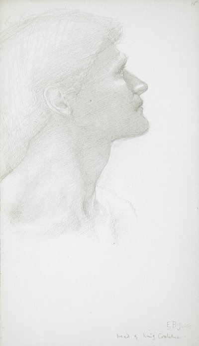 En mans huvud av Edward Burne-Jones