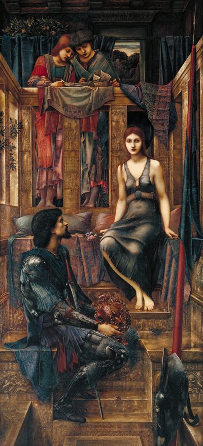 Kung Cophetua och tiggarinnan av Edward Burne-Jones