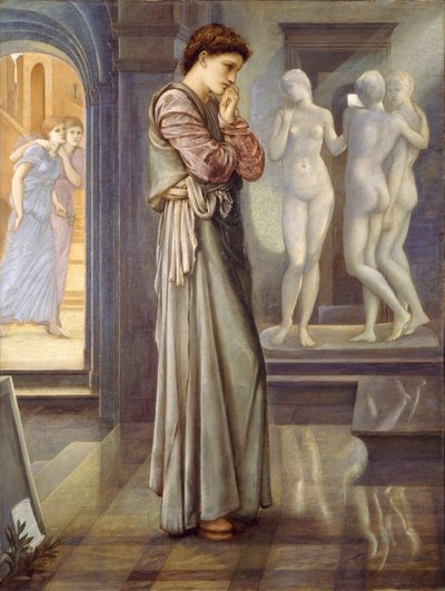 Pygmalion och bilden - Hjärtats önskningar av Edward Burne Jones