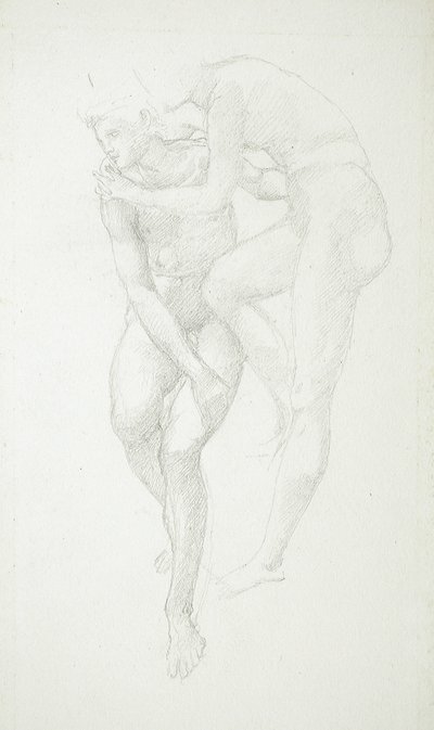 Sittande kvinna av Edward Burne-Jones