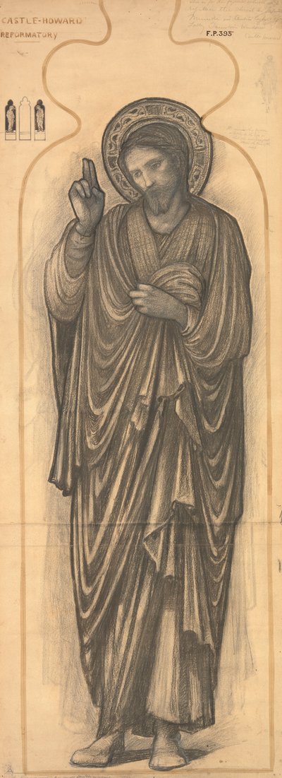 världens frälsare av Edward Burne Jones