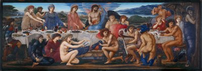 Peleus festmåltid av Edward Burne Jones