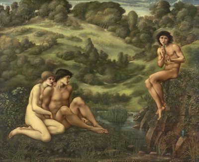 Pans trädgård av Edward Burne Jones