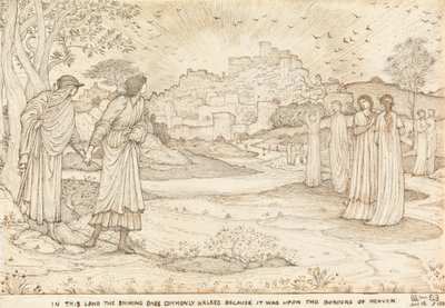Landet Beulah av Edward Burne Jones