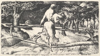 Översvämningen, 1829. av Edward Calvert