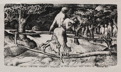 Översvämningen, 1829. av Edward Calvert