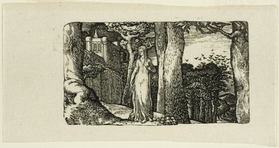 The Lady and the Rooks av Edward Calvert