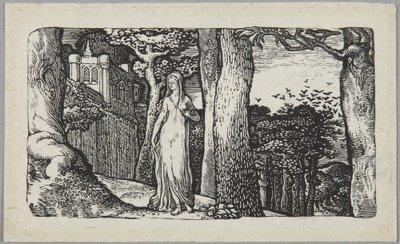 Damen med råkorna av Edward Calvert