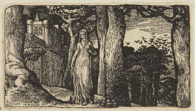 Damen med råkorna av Edward Calvert