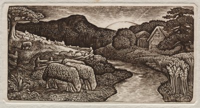 Hans betesfår av Edward Calvert