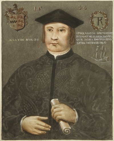 Porträtt av Robert Thorne, Grammar School, Unity Street av Edward Cashin