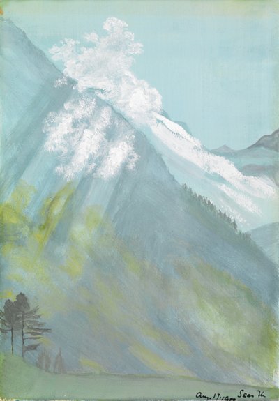 Saas-Fee, Schweiz av Edward Clifford