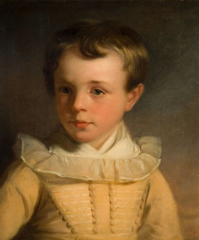 Porträtt av mästare Joseph Fussell, 1826. av Edward Coleman