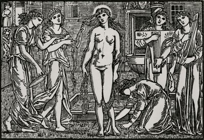 Venus hov av Edward Coley (after) Burne Jones