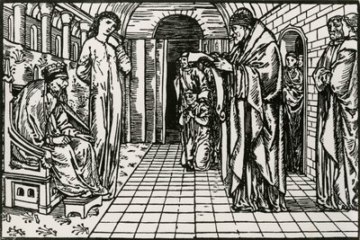 Oraklet av Edward Coley (after) Burne Jones