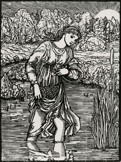 Vassarnas uppgift av Edward Coley (after) Burne Jones