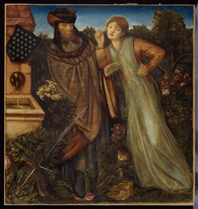 Kung Mark och La Belle Iseult av Edward Coley Burne-Jones
