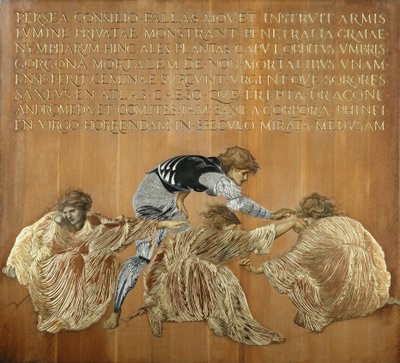 Perseus und die Graien von Edward Coley Burne-Jones