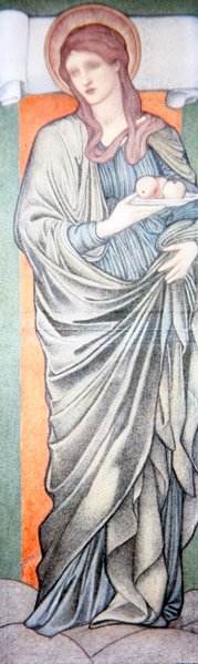 St Dorothea av Edward Coley Burne Jones