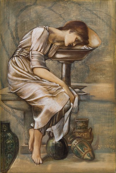 Studie für die Briar-Rose-Serie von Edward Coley Burne-Jones