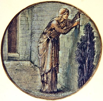 Blomsterboken: XXIV. Wall Tryst av Edward Coley Burne Jones