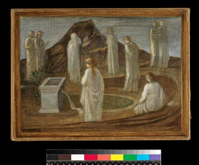 En dröm om nio muser av Edward Burne Jones