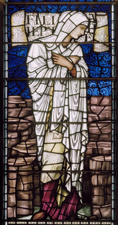 Edinburgh, St Giles Cathedral, Morris & Co., Edward Burne-Jones, Jepthas dotter, 1886 av Edward Burne Jones