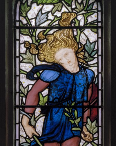 Knotty Ash, St. Johannes der Evangelist, Absalom (Detail), 1872 von Edward Burne Jones