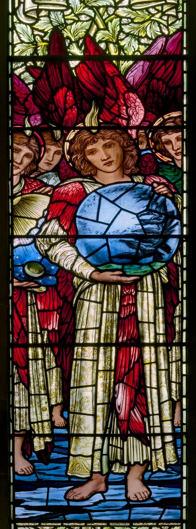 Oxford Harris Manchester College, Morris & Co., Edward Burne-Jones, The Days Of Creation av Edward Coley Burne Jones