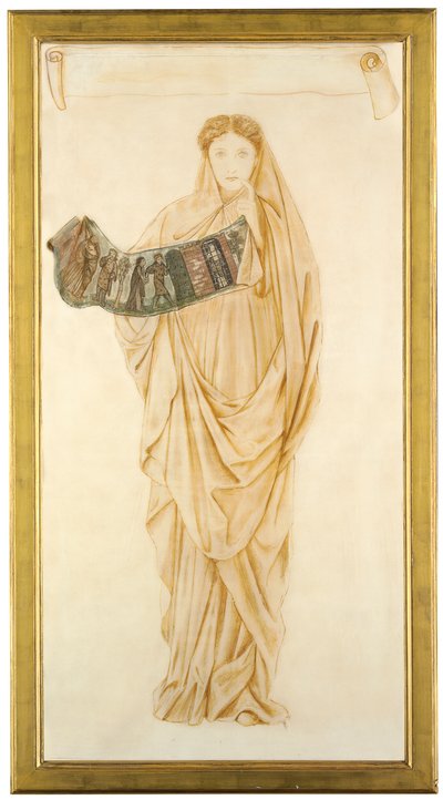 Philomela, 1864 av Edward Burne Jones