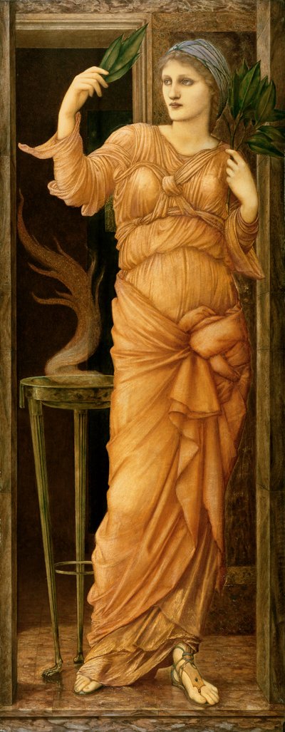 Den delfiska sibylla av Edward Coley Burne-Jones