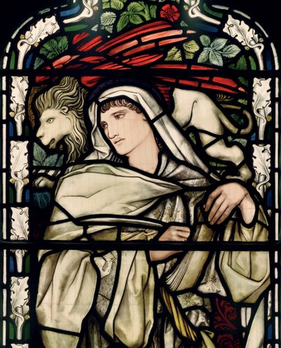St. Mark, 1876 (målat glas) av Edward Burne Jones