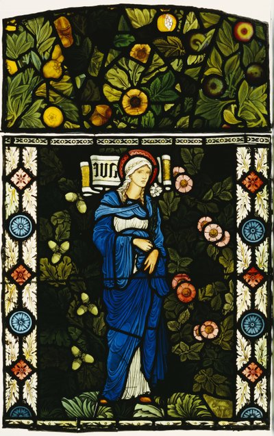 The Blessed Virgin Mary, Morris & Co. av Edward Burne Jones