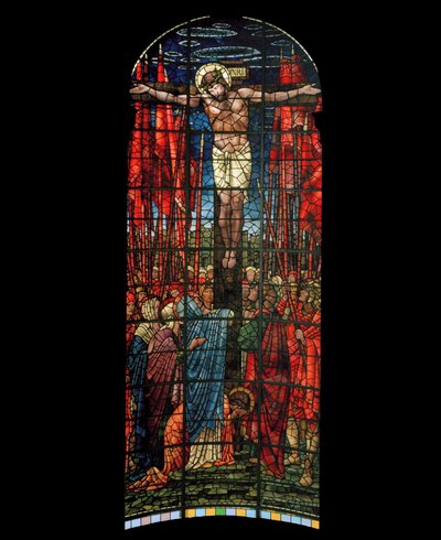 The Crucifixion Window, 1888 (målat glas) av Edward Burne Jones