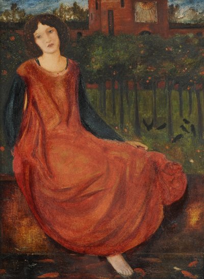 Guldfiskpoolen, 1861 av Edward Burne Jones