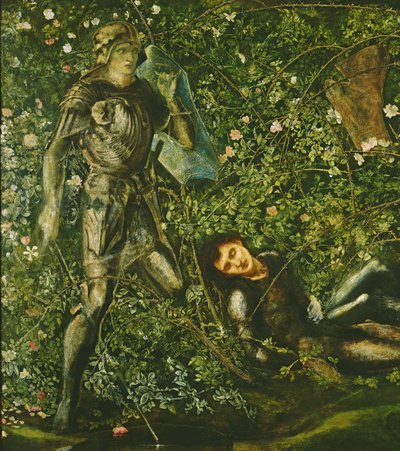 Knights and the Briar Rose, 1869 av Edward Burne Jones