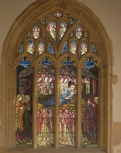 Födelsekyrkan, 1862 av Edward Burne Jones