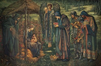 Betlehemsstjärnan, 1888-91 av Edward Burne Jones