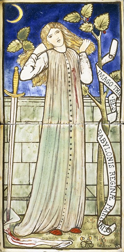 Thisbe", 1861-62 av Edward Burne Jones