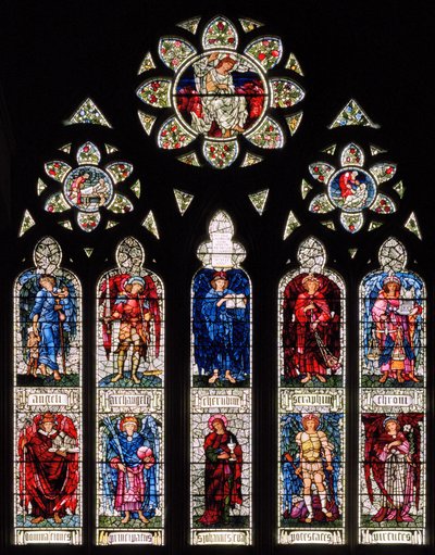 Västra fönstret av Edward Coley Burne Jones
