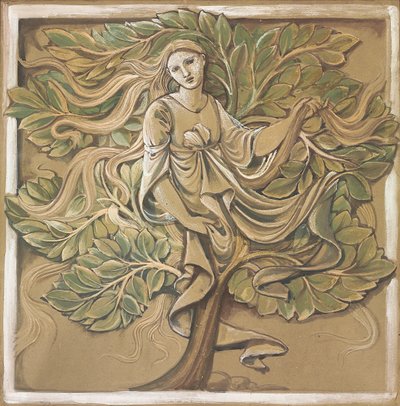 tränymf, av Edward Burne Jones