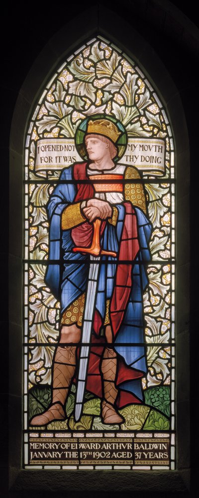 Wilden, All Saints, Morris & Co., Edward Burne-Jones, John Henry Dearle (1859-1932), King Ethelbert, 1902-1914, Louisa, Alfred, The Baldwins, premiärminister, metodist, Worcestershire, Arts & Crafts, av Edward Coley and Dearle Burne Jones