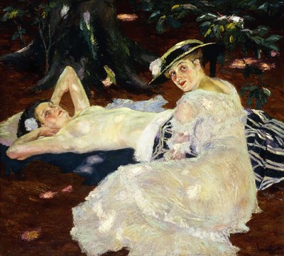 En varm dag av Edward Cucuel