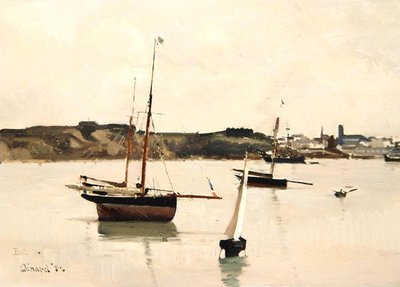 St Servans hamn av Edward Darley Boit