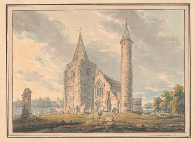 Brechin katedral och runda tornet, Forfarshire, Skottland av Edward Dayes