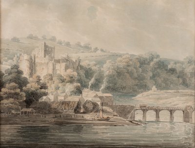 Chepstow slott av Edward Dayes
