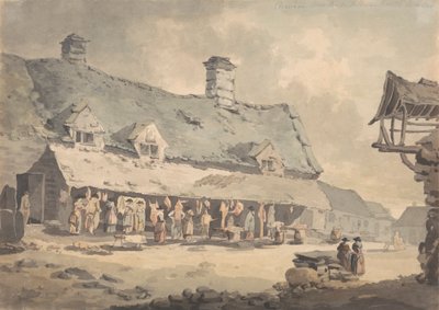 Corwen Marketplace, norra Wales av Edward Dayes