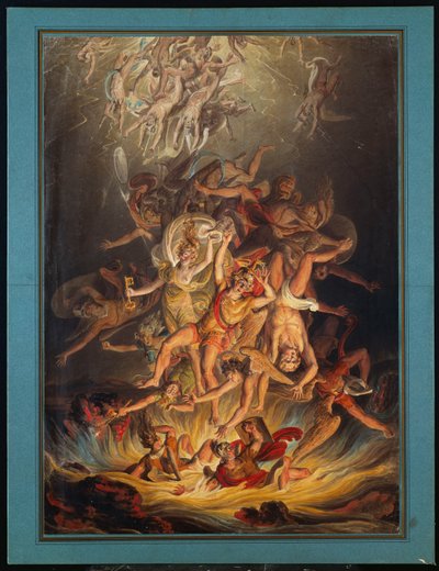 Änglarnas fall, 1798 av Edward Dayes